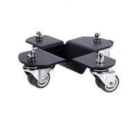 Harilla Chariot Piano Transporteur Professionnel Plateforme Métallique Pianiste Diable Planche Acier Épaisse Roues Pivotantes Quatre Stabilité Améliorée