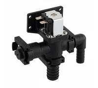 Harilla Électrovanne Entrée Toilette Unité de Contrôle Valves Solénoïdes Dispositif d'Arrivée Module de Chasse Corps Plastique et Actionneur Métal Raccords, 24V