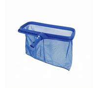 Harilla Épuisette de Piscine Filet Écumoire Tête d'Épuration Outil de Nettoyage Maille Fine en Nylon et Cadre Renforcé avec Nervures Latérales Poche Profonde