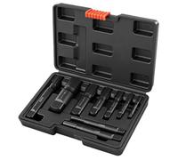 Harilla Extracteur de Tuyaux Coffret de Vis de Boulons Outil d'Extraction Acier Cr Mo Boîtier 210x140x45cm Adapté aux Ateliers Garages Dépannage Bricolage Exigeant
