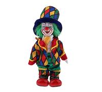 Harilla Figurine de Clown en Porcelaine Vintage - Décoration de Salle à Manger