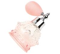Harilla Flacon de Parfum Vaporisateur Diffuseur en Cristal Style Phare Allure Vintage Élégance Pratique Adapté au Cadeau, Rose