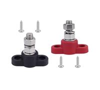 Harilla Goujon de bornier M10, Bloc de Distribution d'énergie, 12V-24V, Barre de Bus de Poteau de jonction de Puissance de Batterie de qualité supérieure pour