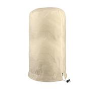 Harilla Housse de Protection Givre pour Fleurs Couvre-Gel pour Jardin Sacs Arbres en Pot avec Cordon Couture Réutilisable Anti-Froid Non Tissé Protection, Beige 120cmx180cm
