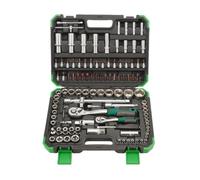 Harilla Mallette En Aluminium Complet | Coffret D'outillage avec Mallette Transport, , Coffret à Douilles et Embouts, pour Garage, Atelier, Mécaniciens