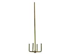 Harilla Mélangeur Béton Pagaie Mélangeuse Tige Peinture Fixation Perceuse Acier Robuste Nettoyage Simple Adapté pour Rénovation Plâtrerie, Hexagon Handle A