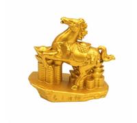 Harilla Ornement en Alliage Symbolique Statute Style Chinois Traditionnel Miniature Sculpture pr Inauguration d'entreprise, Étagère