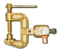 Harilla Pince de Masse Soudage Bride de Mise à la Terre Serre-joint Étau Conception Rotative avec Vis Filetée pour Fixation Sécurisée et Ajustement Fin Corps, style to 3