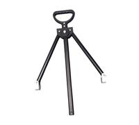 Harilla Poignée Chariot Robuste, Facile à Installer, Accessoire Polyvalent et Rechange, Ergonomique et Confortable, Noire, Largeur : 1.9 cm