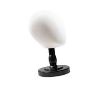 Harilla Présentoir à Chapeaux, Tête de Mannequin, Porte-chapeaux Pratique et Autoportant avec Base pour Lunettes, Casque Audio et Autres Accessoires de Tête, Noir