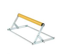 Harilla Servante à Rleau Compact | Pliable, Support à Rleaux Tête à Rleau, Robuste, Support à Rleaux pr tronçonneuse à Table, Chantier, Jaune, 40CM
