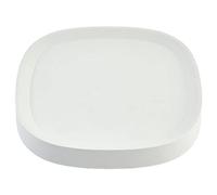 Harilla Support de Plantes avec roulettes Porte-Pot roulettes Invisibles Châssis Épais Résine Support Mobile pour Pots Lourds Adapté pour Intérieur Ex, Blanc 4 Roues l