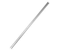 Harilla T Tracks Rail Rainure Prédécoupée Guide Aluminium Outil Menuiserie Polyvalent Utilisable pour Atelier Travaux Bois Table Scie, 800mm Blanc