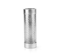 Harilla Tube de Extérieur Fumoir Tube Cylindrique Accessoire Barbecue Générateur de Fumée en Acier Inoxydable Compatible Chaud Froid Maillage pour Circulation, 6 Pouces