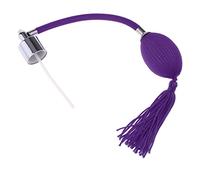 Harilla Tube Vaporisateur Bouteille Parfum Tube Vaporisateur Long Style Ancien Plastique Fonction Décoration et Recharge Adapté pour Salle de Bain, Violet