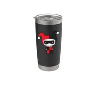 Harley Quinn Cute Chibi Character Gobelet isotherme en acier inoxydable double paroi