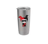 Harley Quinn Cute Chibi Character Gobelet isotherme en acier inoxydable double paroi