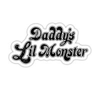 Harley Quinn Daddy's Lil Monster Autocollant Sticker