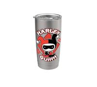 Harley Quinn Harley Chibi Gobelet isotherme en acier inoxydable double paroi
