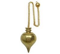 Harmonize Laiton Doré Pendule Larme Radiesthésie Spirituelle Générateur D'Énergie Cadeau Reiki Cristal De Guérison