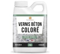 Harmony Béton - Enviro Vernis Coloré - Hydrofuge Teinté et Finition Décorative pour Béton Extérieur - 1 L - Marron clair - beton harmony