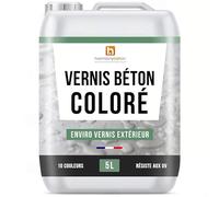 Harmony Béton - Enviro Vernis Coloré - Hydrofuge Teinté et Finition Décorative pour Béton Extérieur - 5 L - Ton pierre - beton harmony