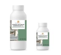 Harmony Béton - Vernis Béton Optimum® 1 kg - Polyuréthane Bi Composant Hydrofuge et Oléofuge pour Béton intérieur, Finition BRILLANTE, Protection Élevée, Rendement env. 6 m² - beton harmony