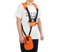 Harnais, Ceinture en Nylon à Double épaule pour débroussailleuse, Sangle de Harnais de Tondeuse, pour scie électrique, tronçonneuse, débroussailleuse
