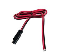 Harnais de connecteur SAE 12 AWG avec extrémité dénudée, 40 cm | Câble de charge de batterie pour branchement de véhicule à énergie solaire avec faisceau d'alimentation SAE