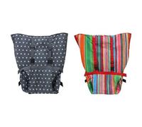 Harnais De Sécurité Portable Pour Chaise Haute Pour Bébé, Housse De Siège Rehausseur Avec Bretelles Réglables, Ceinture D'épaule Pour Qx2d