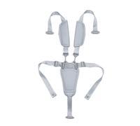 Harnais en cuir synthétique souple pour chaises hautes, ceinture réglable à 5 points, siège d'alimentation pour bébé, poussette, accessoire pour chaise d'alimentation pour bébé