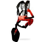 Harnais professionnel Tecomec avec rembourrage et poche porte outils pour débroussailleuse