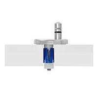 Haro BVO charnière d'ancrage d'expansion 408386 C2802H, Inox , hauteur point de pivot 24mm, SoftClose classique