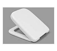 Haro Vishi abattant de toilette 532600 blanc , charnières en acier inoxydable, chevilles rabattables, non réglable