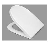 Haro WC siège Madeira 530202 blanc, charnières en acier inoxydable, softclose