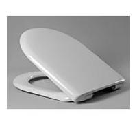 Haro WC siège Wave Premium 152 blanc, Inox charnières, softclose