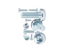 Haroar 10-200 Pièces M3 M4 M5 M6 M8 8. Grade en Acier Au Carbone Bleu Zingué Six Lobes Vis À Tête Ronde Boulon(M8x50mm(10Pcs))