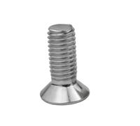 Haroar 10-30 Pièces M4M5M6M8M10M12 304 Acier Inoxydable Six Lobes Plat Tête Fraisée Colonne Broche Inviolable Sécurité Boulon Vis