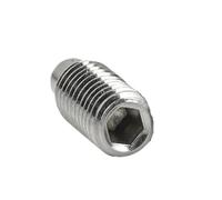 Haroar 2-10 Pièces M6 M8 M10 304 Vis À Six Pans Creux en Acier Inoxydable avec Pointe De Chien Boulon Extrémité Convexe