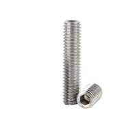 Haroar 2-20 Pièces 316 Acier Inoxydable M4 M8 M10 M12 Vis À Six Pans Creux avec Extrémité Concave sans Tête