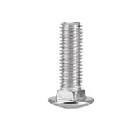 Haroar Boulon De Carrosserie en Acier Inoxydable 304 M6 M8, Vis À Tête Ronde Et Col Carré DIN603, 2 3 Pièces(90 MM,M8-2pcs)