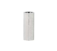 Haroar Écrou D'accouplement À Longue Tige en Acier Inoxydable 304, M2.5 M4 M8 M10, 1 10 Pièces(Length 30mm,M4 5PCS)
