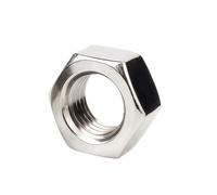 Haroar Écrous Hexagonaux Noirs en Acier Inoxydable 304, 1 À 30 Pièces, M1M1.2M1.4M1.6M2M2.5M3M3.5 M4 M5 M6 M8 M10 M12 M16 M18 M20 M24