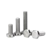 Haroar Tête Hexagonale Externe Perforée en Acier Inoxydable 304, Vis À Hexagonale/Trou De Sécurité M6 M8 M10 M12 M16 1 5 Pièces