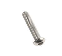 Haroar Vis Rondes À Douille Hexagonale en Acier Inoxydable 304 A2, 1 10 Pièces, Boulon Tête De Bouton(10-24(10pcs),1-1/4")
