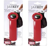 Harold Import Company Brix Original Easy Jar Ouvre-boîte 2-Pack Rouge