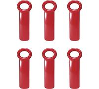 Harold Import Company Brix Original Easy Jar Ouvre-boîte, Plastique, Rouge, 6-Pack