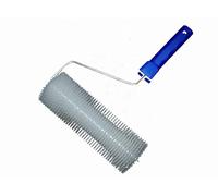 Haromac Aérateur de gazon béton Purgeur Rouleau Rouleau en plastique, 110 x 230 mm, profondeur : 28 mm, 18575231