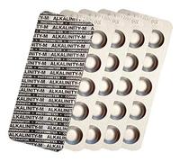 harren24 Pastilles de test photomètre Chlore DPD1, DPD3, Oxygène actif DPD4, valeur du pH Phenol Red, Alkalinity M, CYA Test, Testeur d'eau de piscine 50x 100x 250x 500x (Alkalinity M / 50x)
