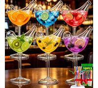 Harresa Bird Shaped Cocktail Glasses - 2026 New Unique Creative Wine Glass for Champagne, Mixed Drinks - Party, Wedding, Home Decor (6)